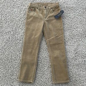 NWT Polo RAlph Lauren boys Corduroy khaki pants